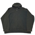 Y2K Black Nike Centre Swoosh Hoodie XXL