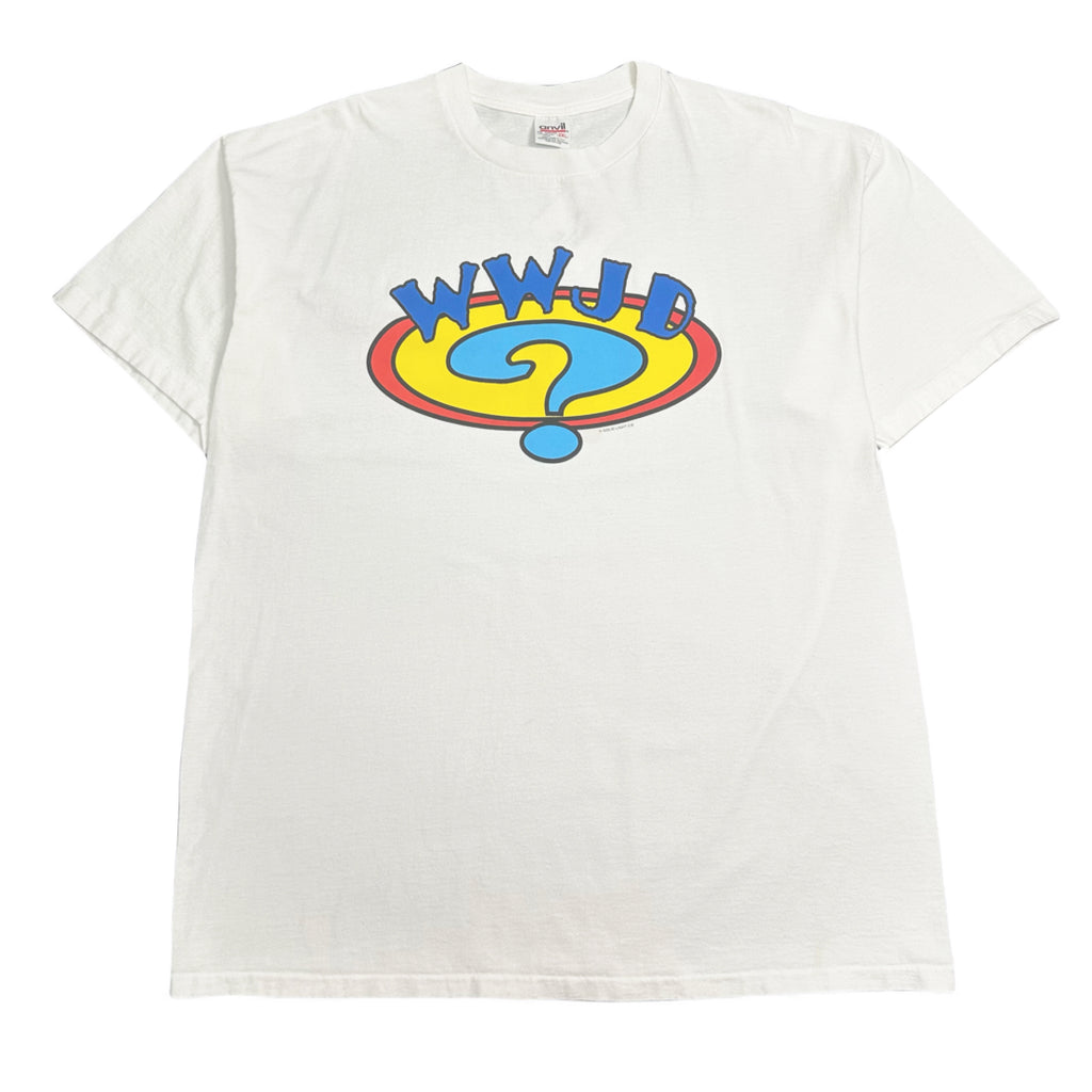 Vintage What Would Jesus Do? Graphic Tee XXL