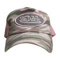 Y2K Von Dutch Camo Trucker Hat