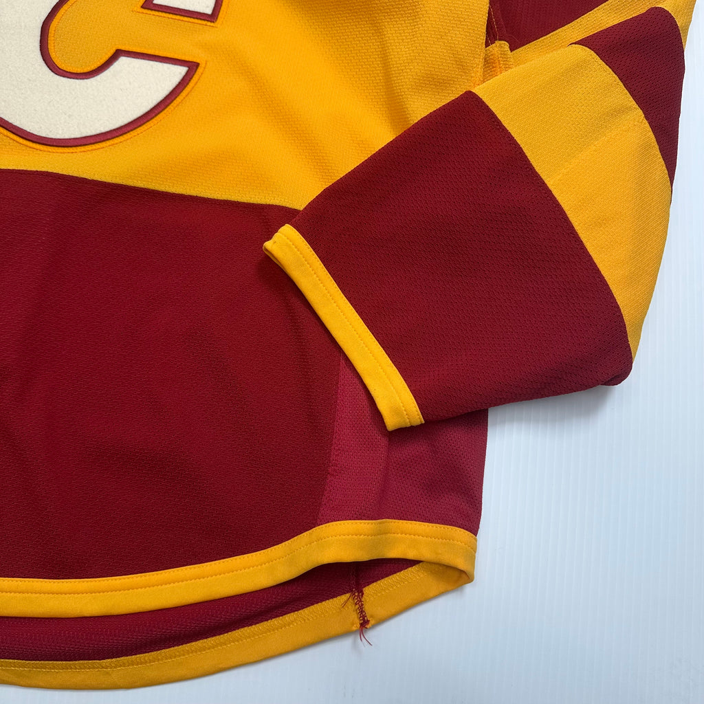 Reebok Edge Calgary Flames Heritage Classic NHL Authentic Pro Jersey 54