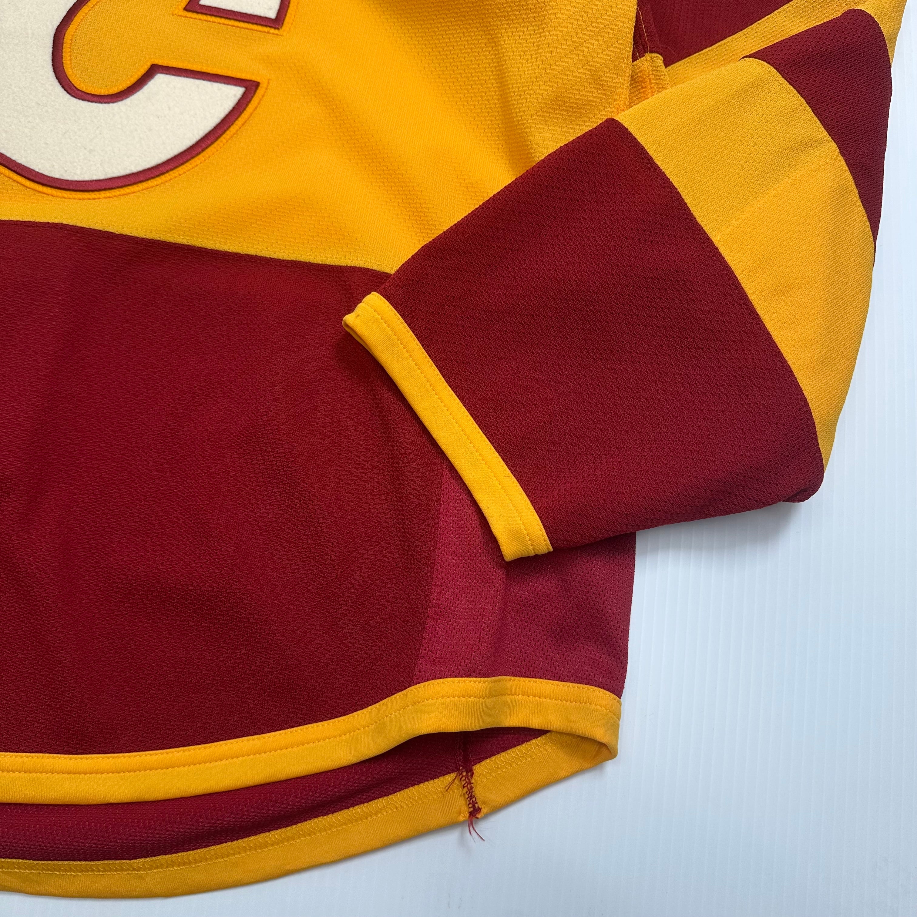 Reebok Edge Calgary Flames Heritage Classic NHL Authentic Pro Jersey 54