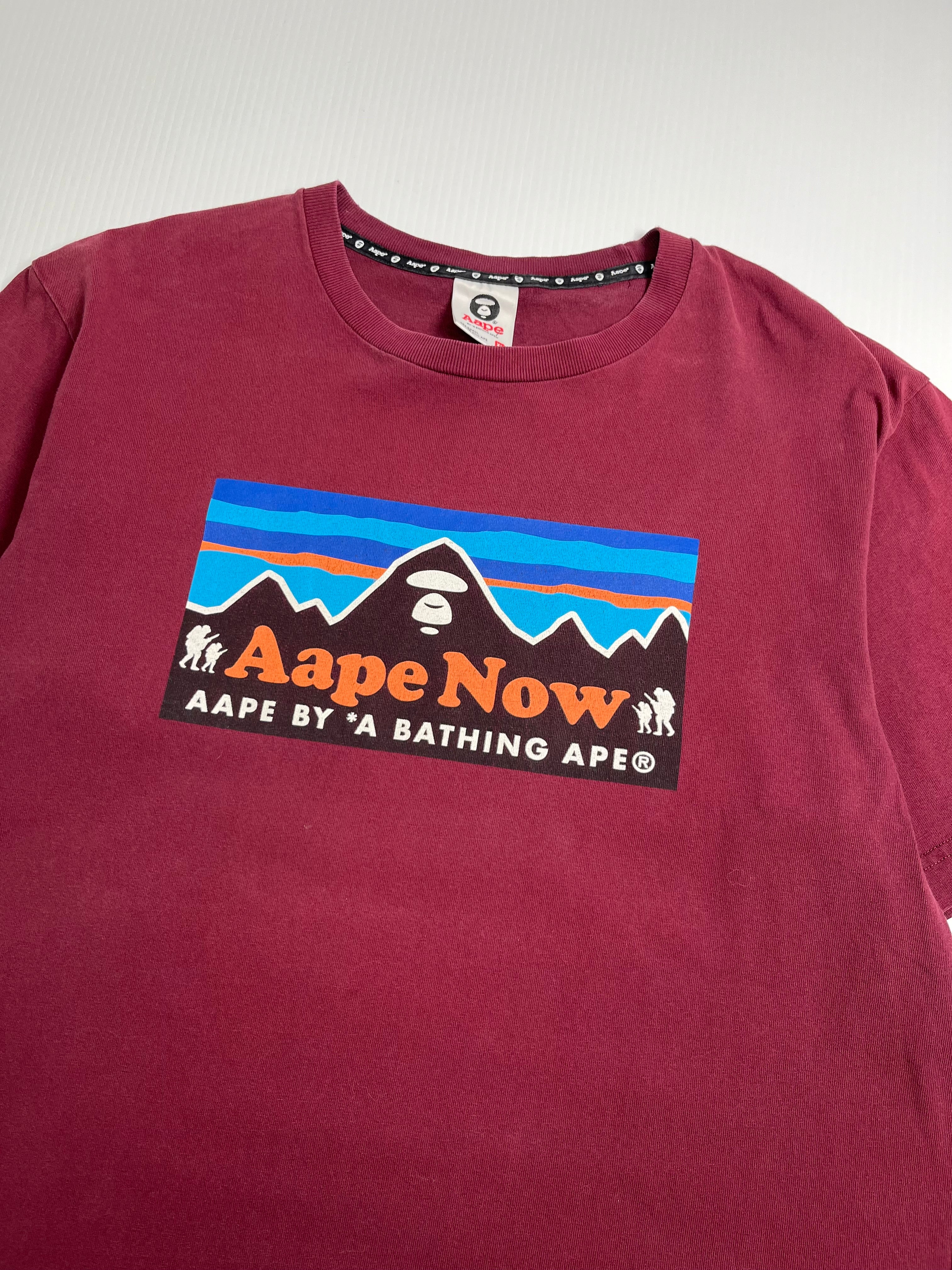 Vintage AAPE by A Bathing Ape Patagonia Graphic Tee XL