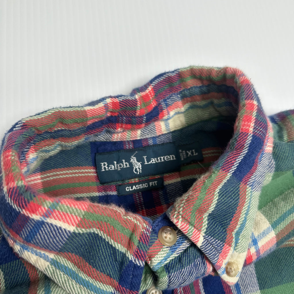 Vintage Polo Ralph Lauren Lined Flannel Shirt XL