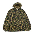 Vintage Pinnacle Products Duck Camo Packable Light Hunting Jacket XL