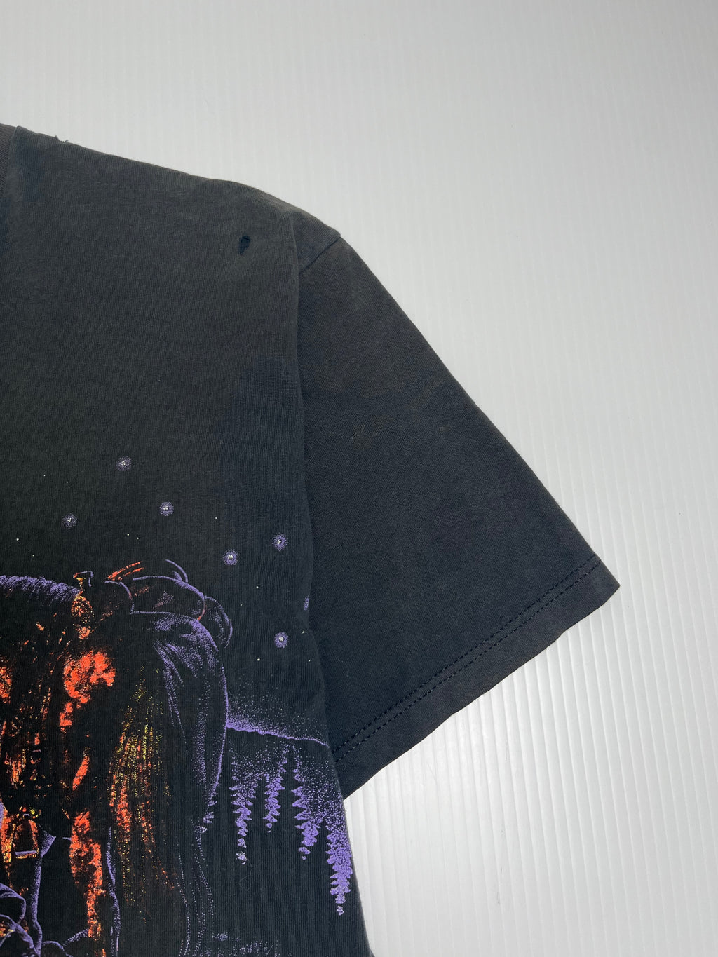 Vintage Campfire Cowboy Graphic Tee L