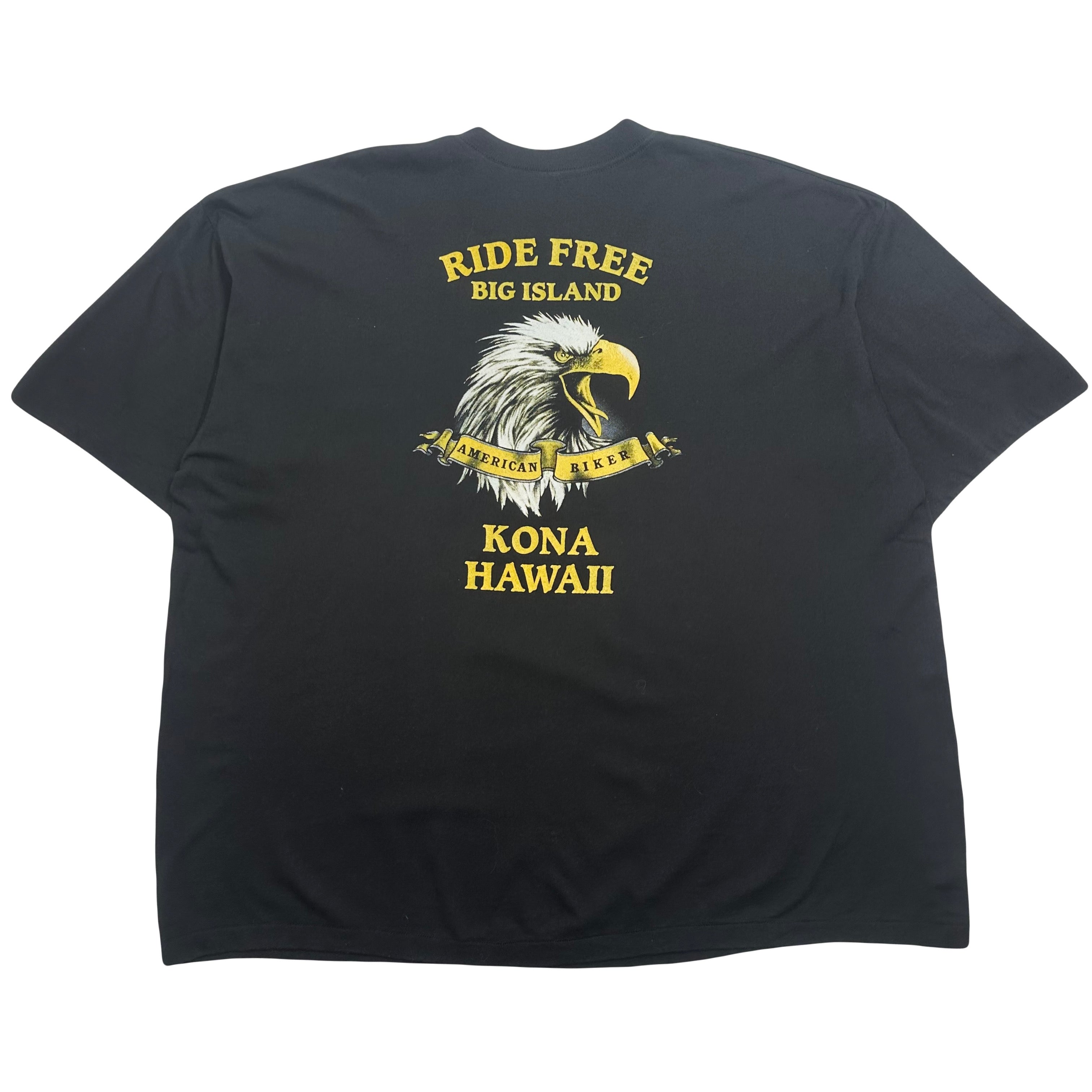 1992 Harley Davidson Kona Hawaii Shield Logo Tee XXL
