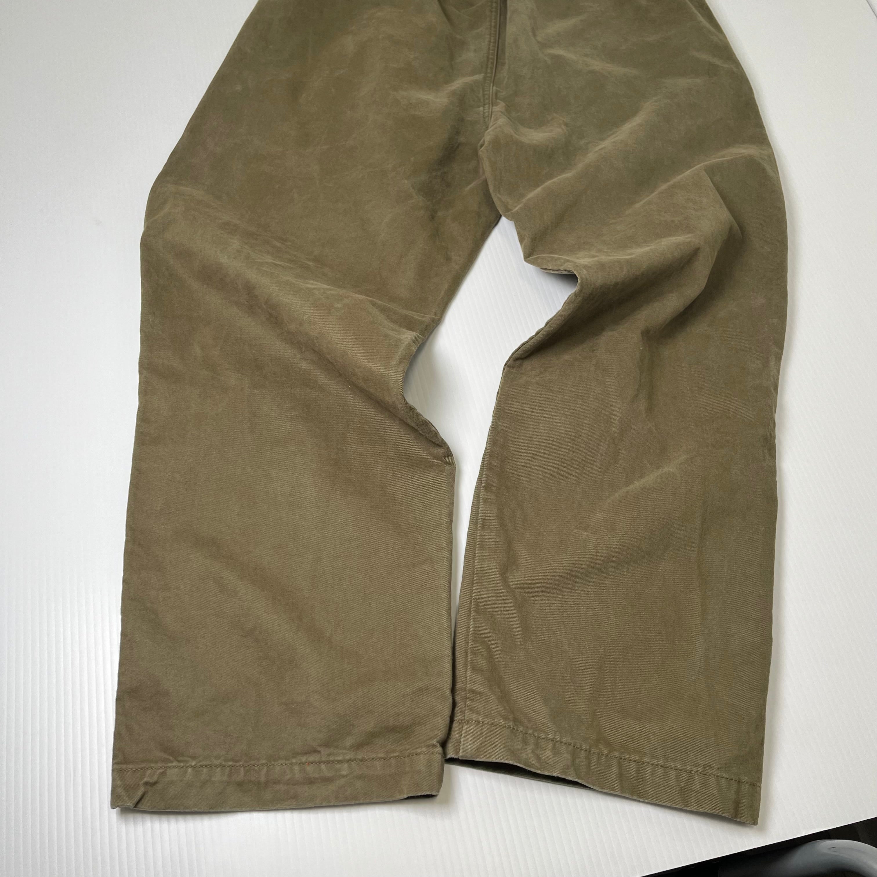 Stussy Twill Drawstring Baggy Pants XL