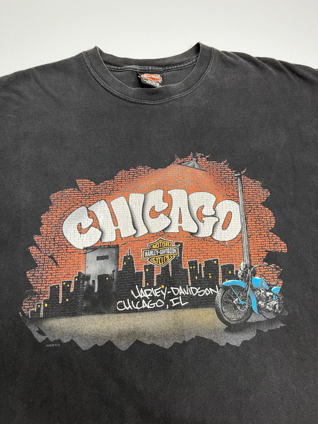 Harley Davidson Chicago Graffiti Tee 3XL