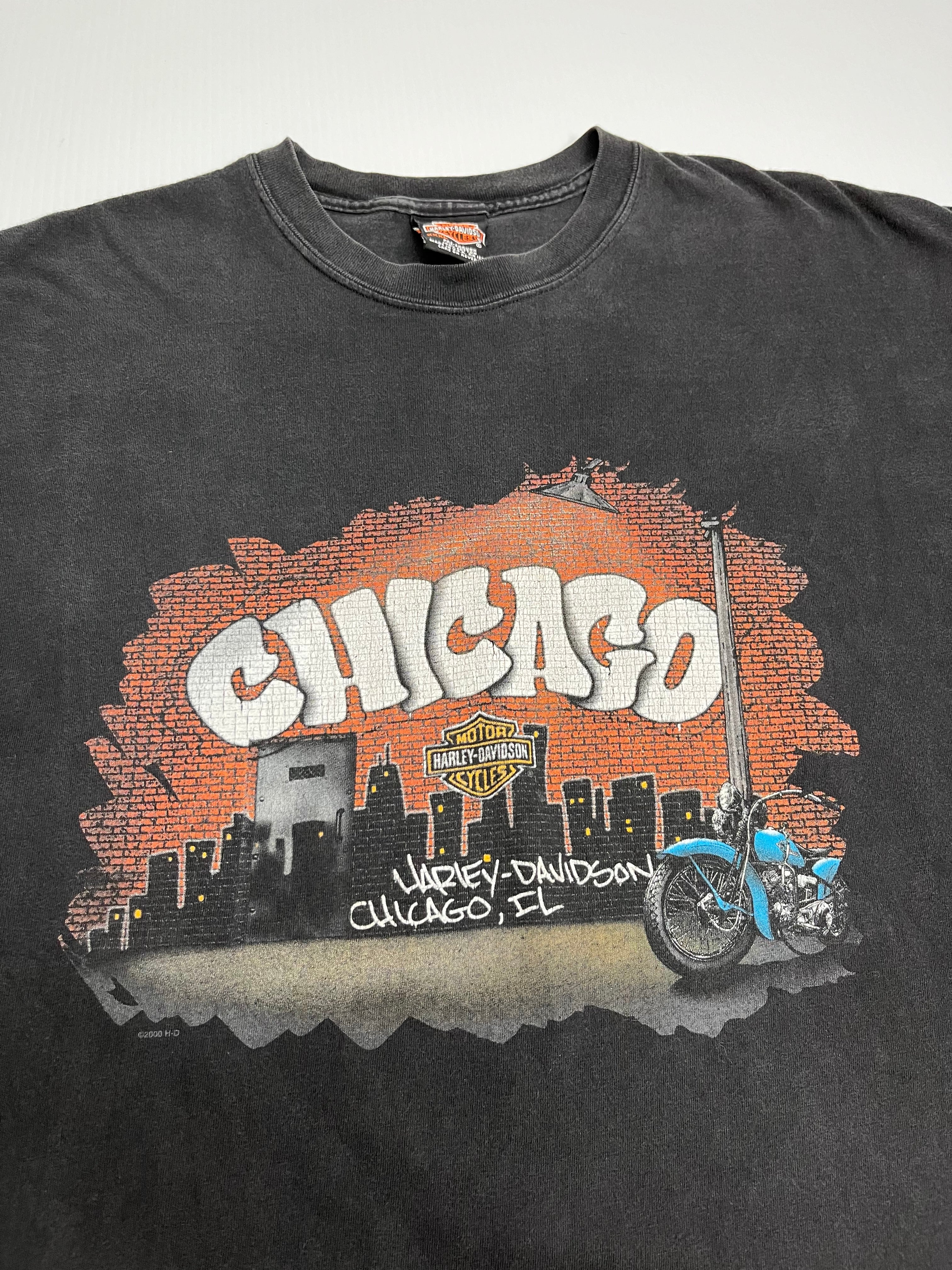 Harley Davidson Chicago Graffiti Tee 3XL