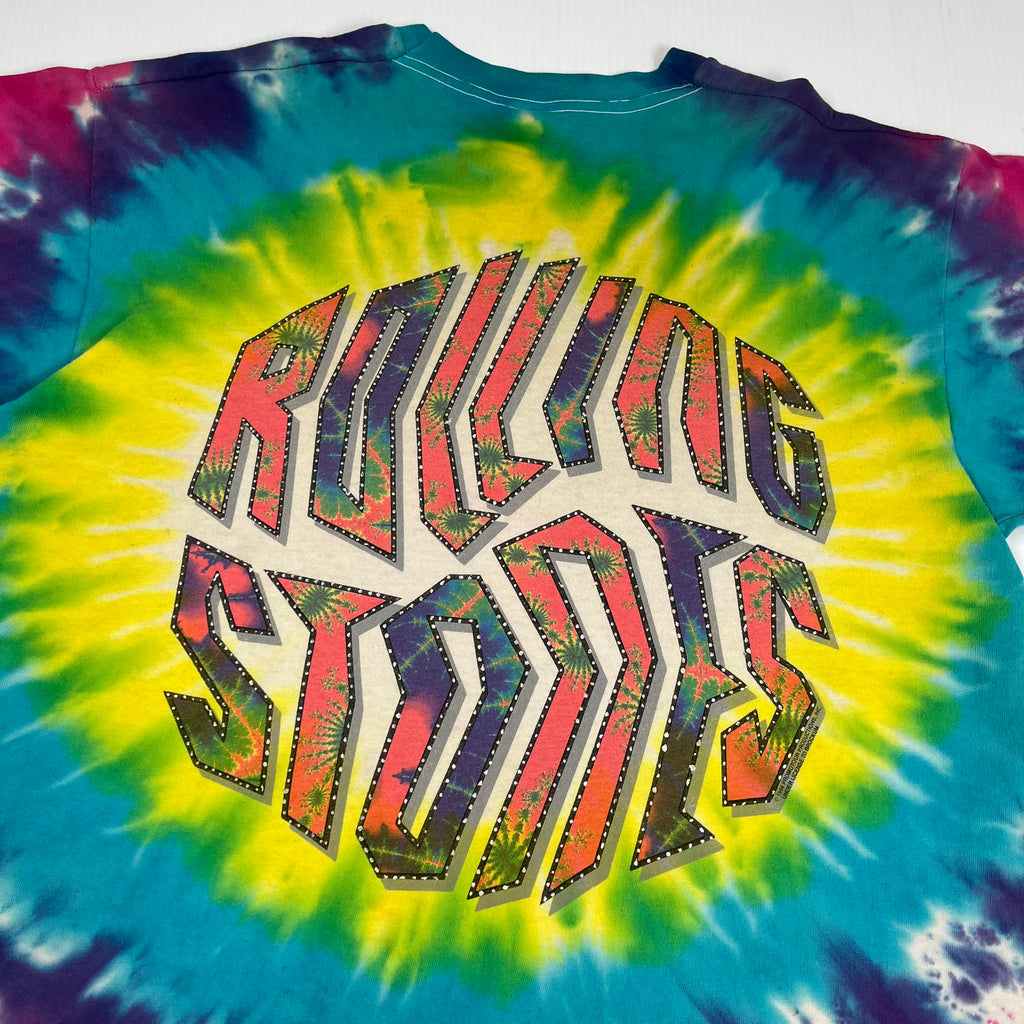 1994 Rolling Stones Tie Dye Band Tee XL