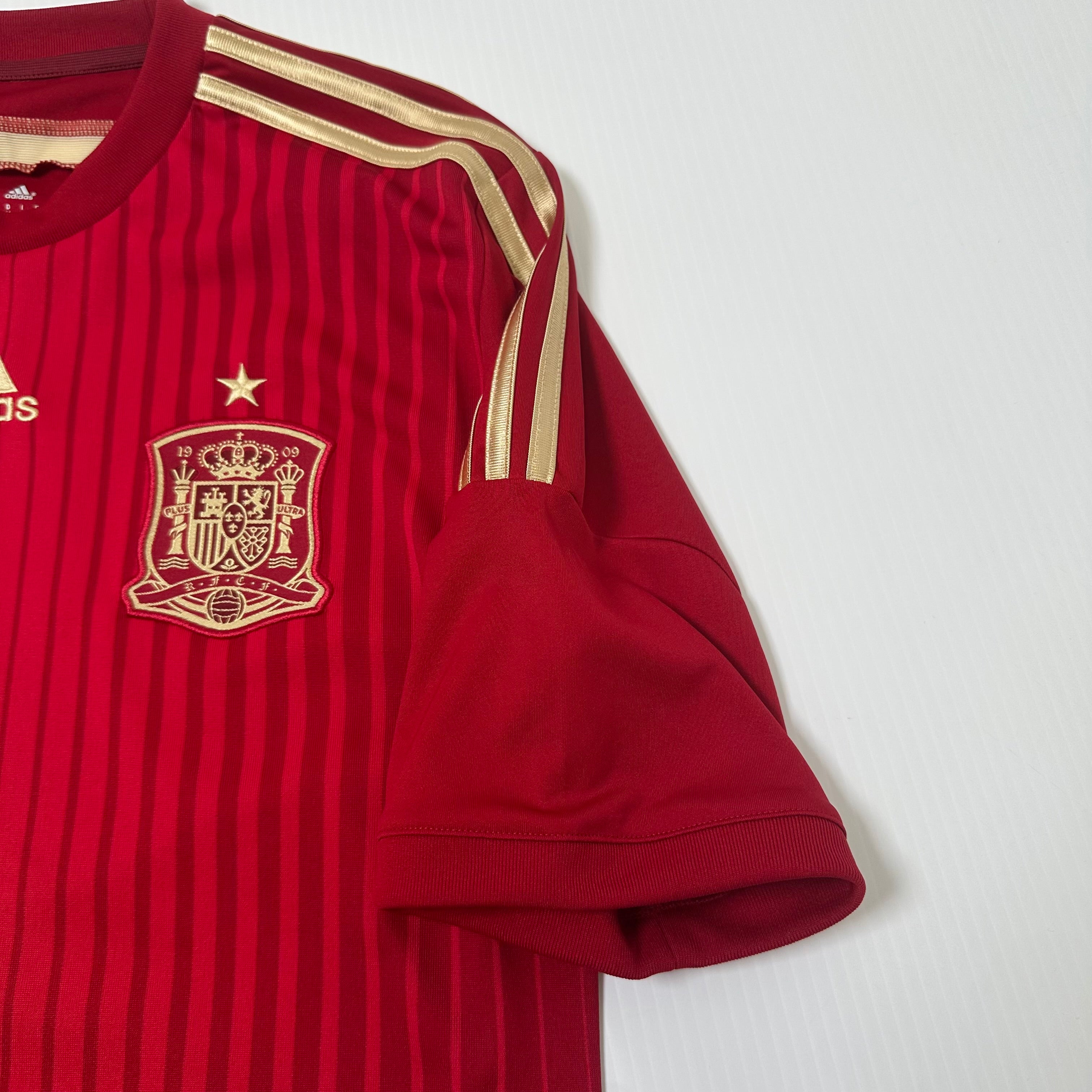 2014 Adidas Spain International Home Kit M