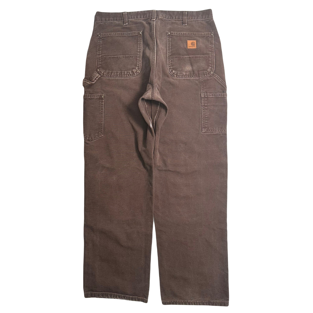 Vintage Carhartt Faded Double Knee Denim 5609 34