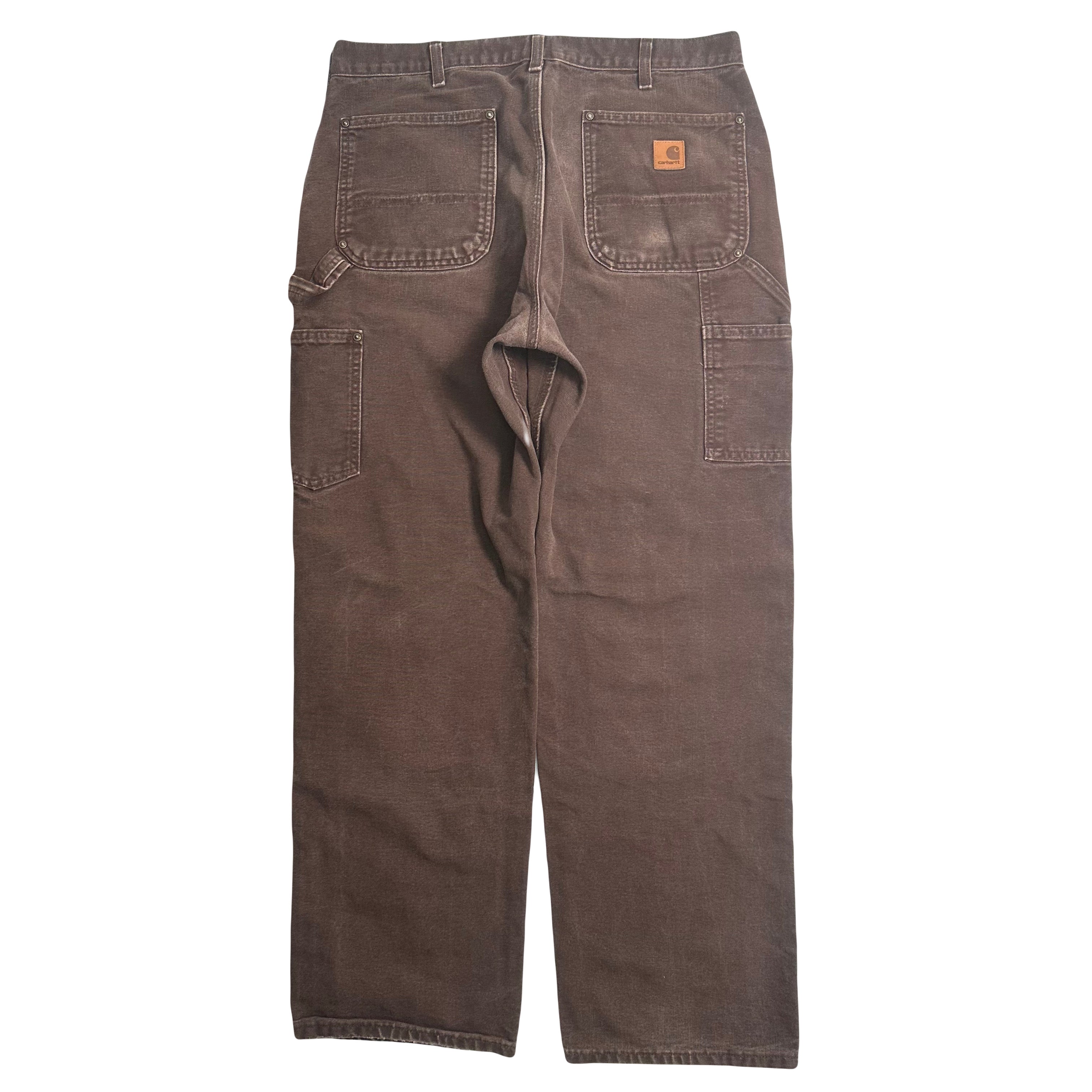 Vintage Carhartt Faded Double Knee Denim 5609 34