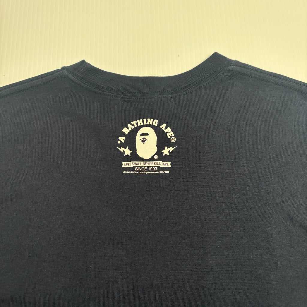 A Bathing Ape Patch Letters Tee L