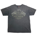 Harley Davidson Woodlands Texas Faded Graphic Tee L