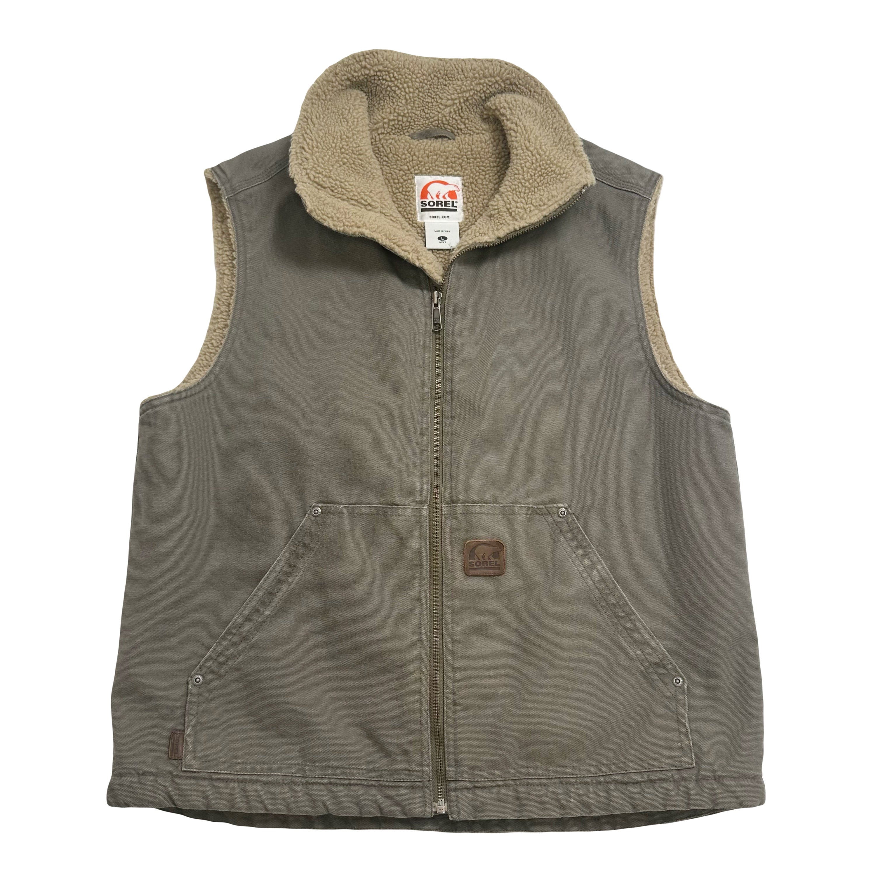 Sorel Sherpa Lined Work Vest L