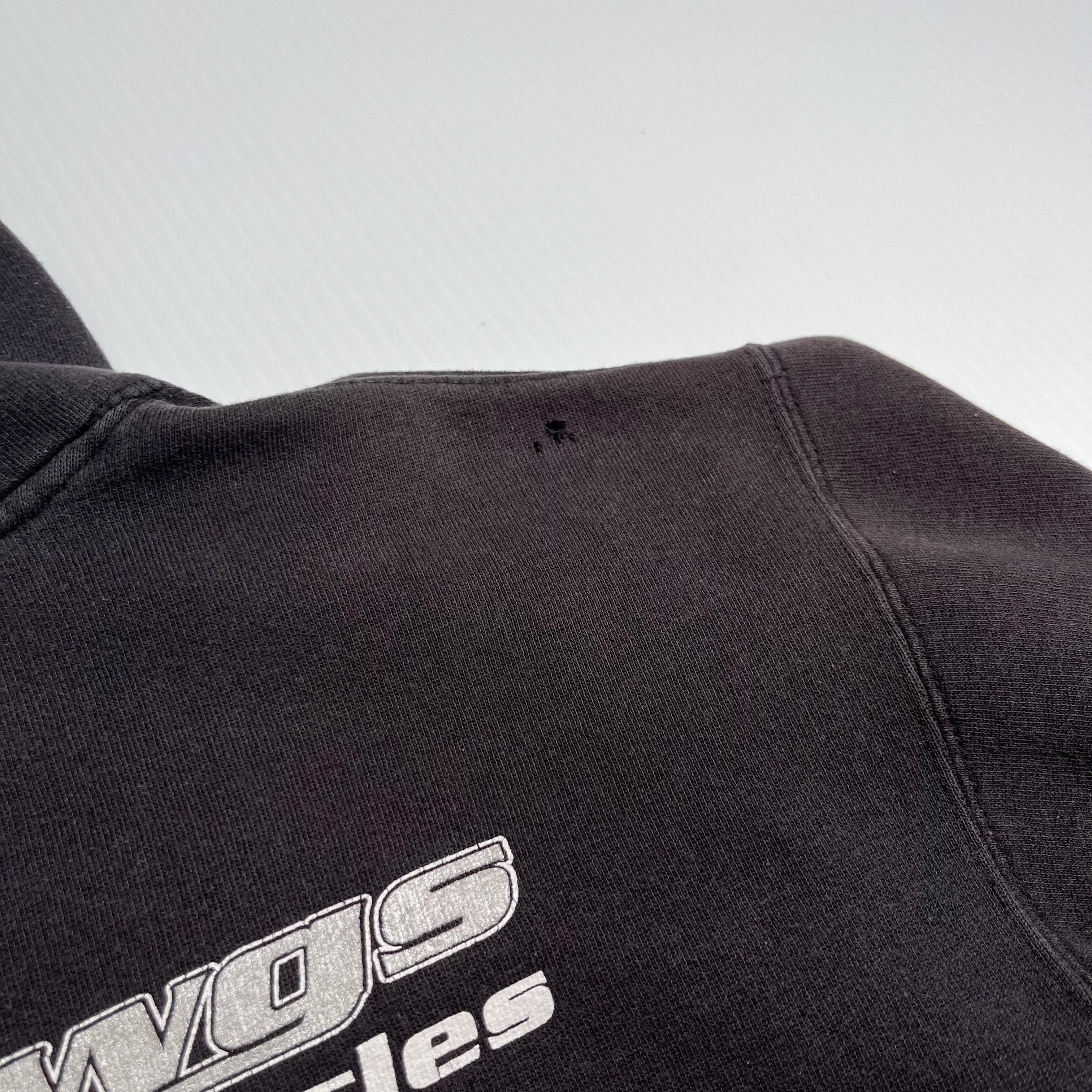 Vintage Haney Hawgs Motorcycles Hoodie M