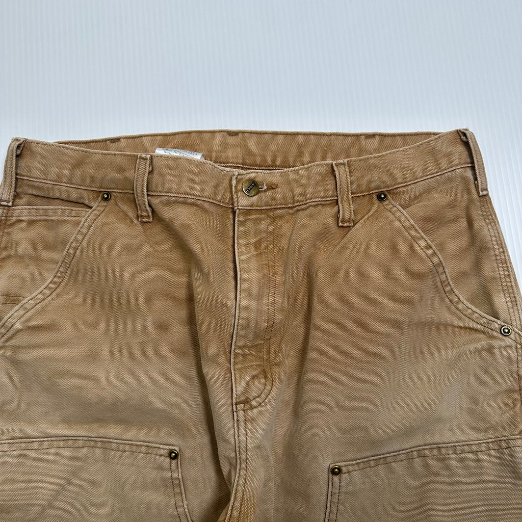 Vintage Carhartt Faded Double Knee Denim 34