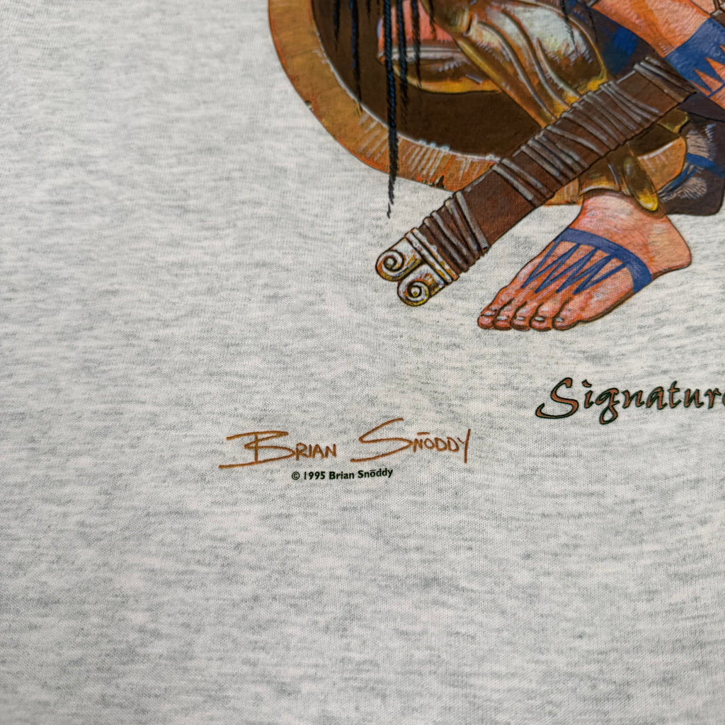 1995 Brian Snoddy Mishra's Signature Series MTG Art Tee L