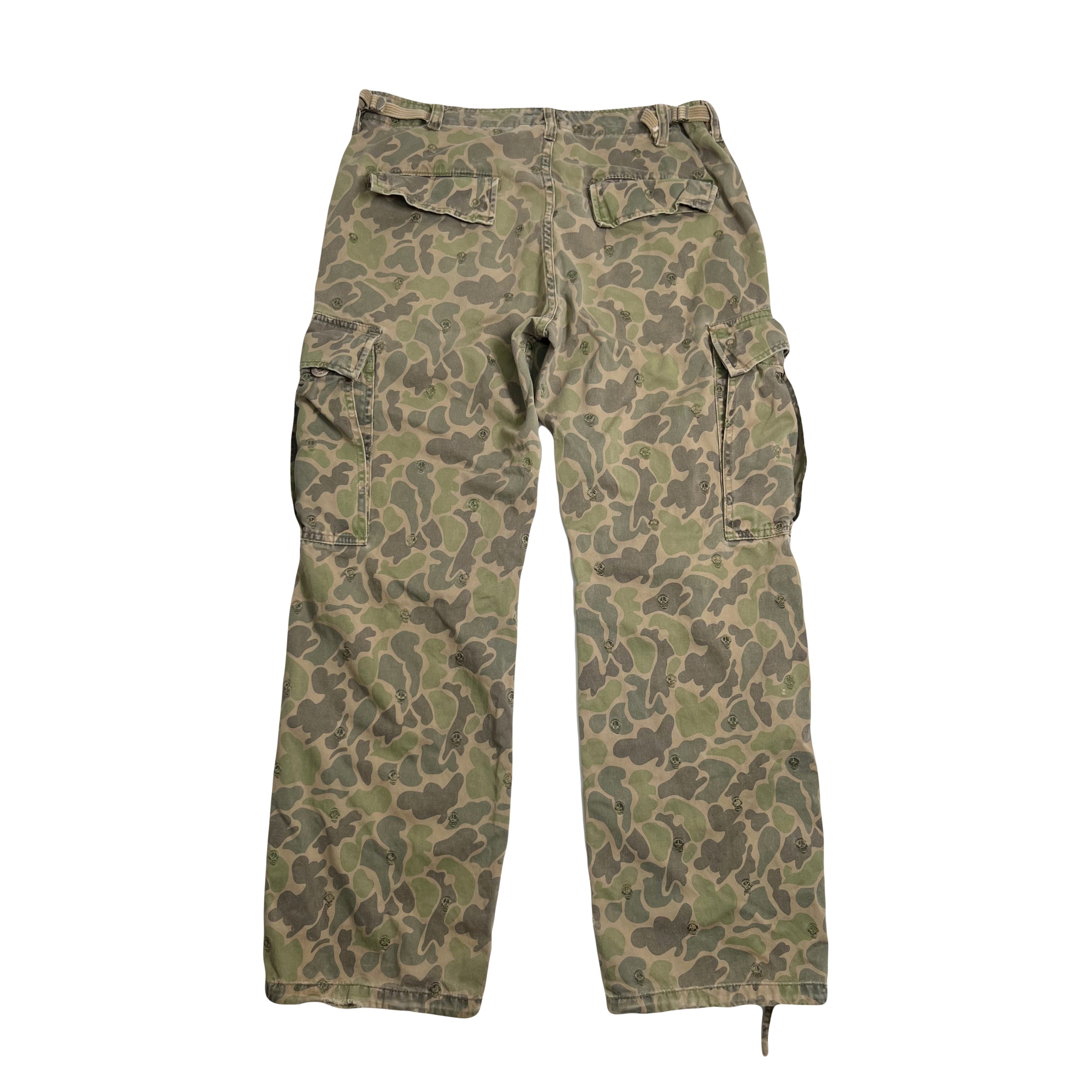 Stussy Outer Gear Skull Camo Cargo Pants 32