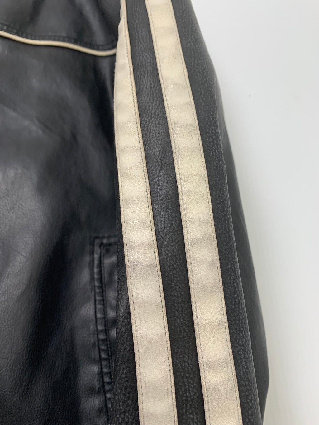 Whispering Smith Leather Moto Jacket L