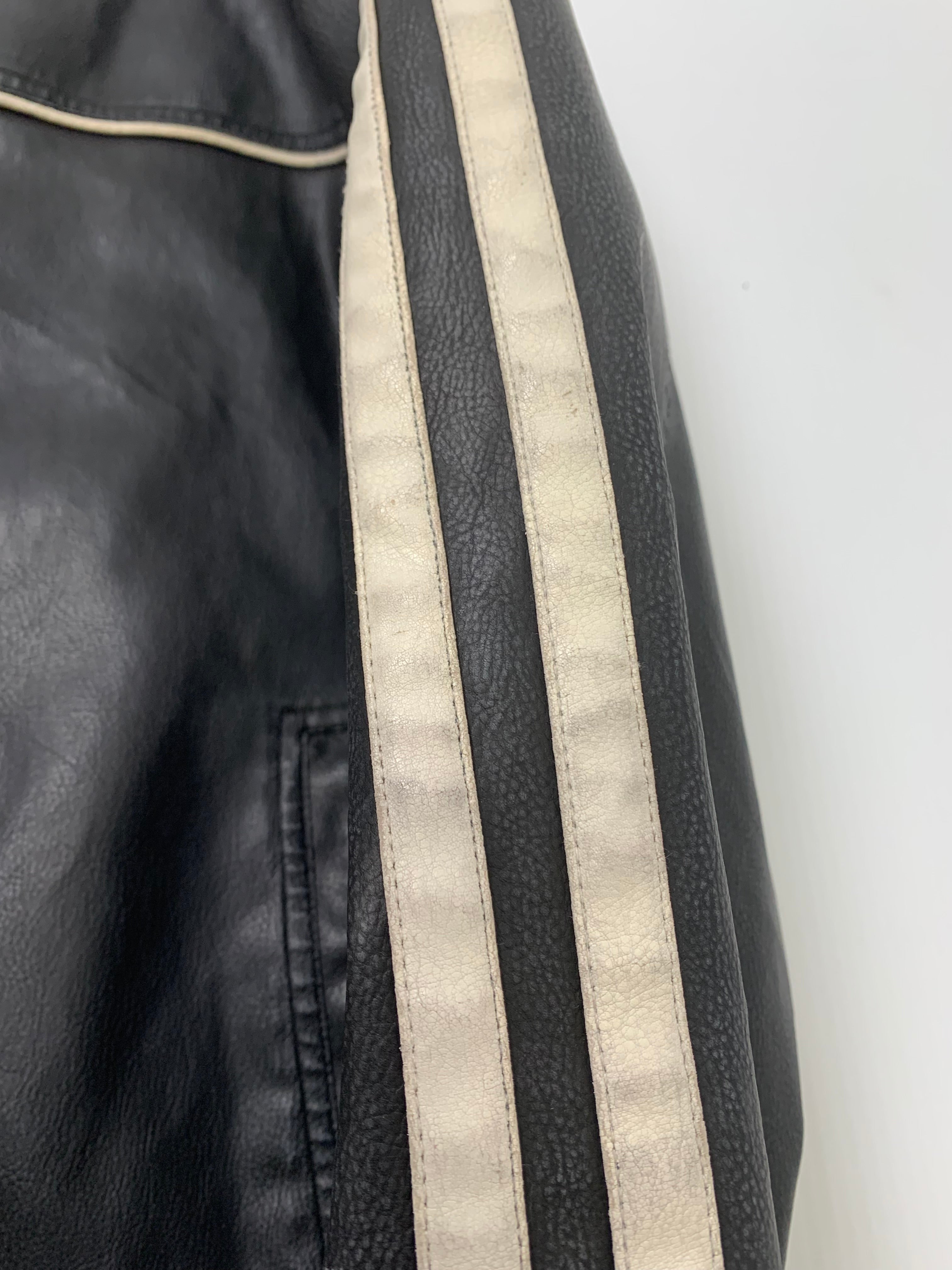 Whispering Smith Leather Moto Jacket L
