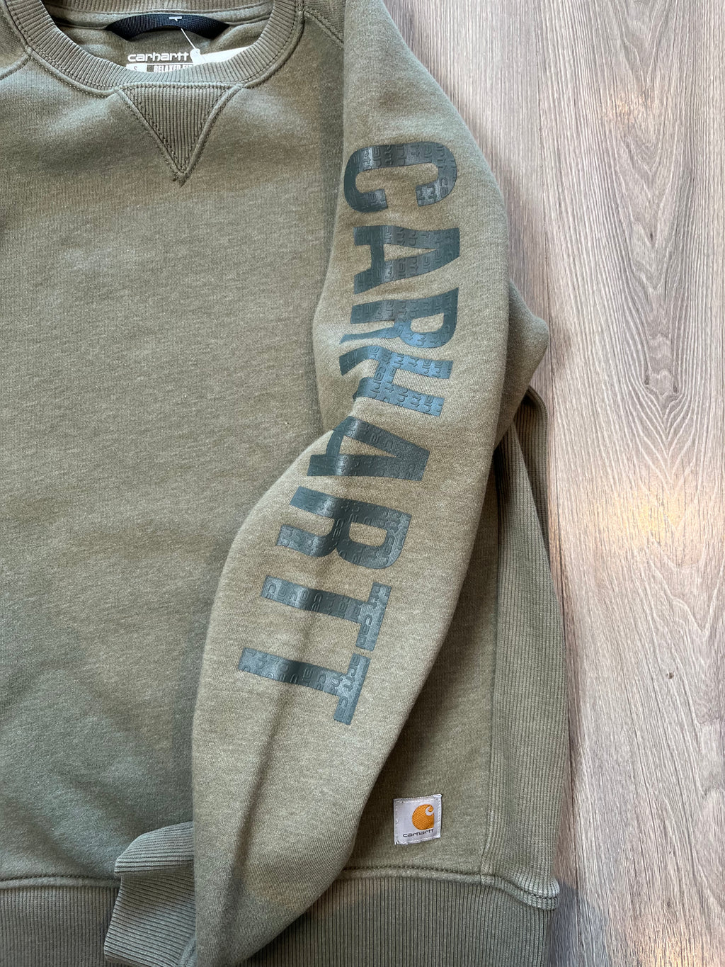 Carhartt Relaxed Fit Arm Logo Crewneck S