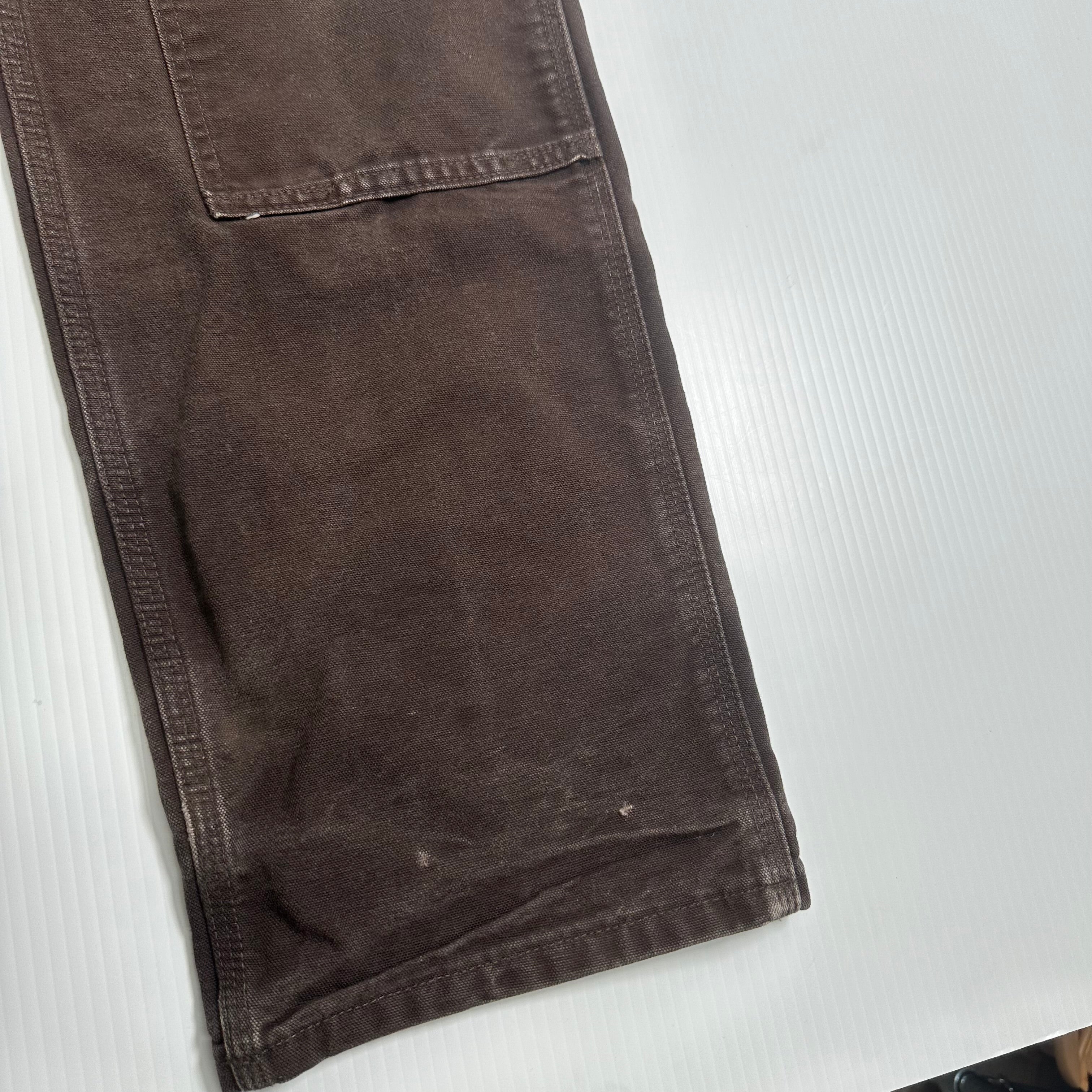Vintage Carhartt Faded Double Knee Denim 32x33