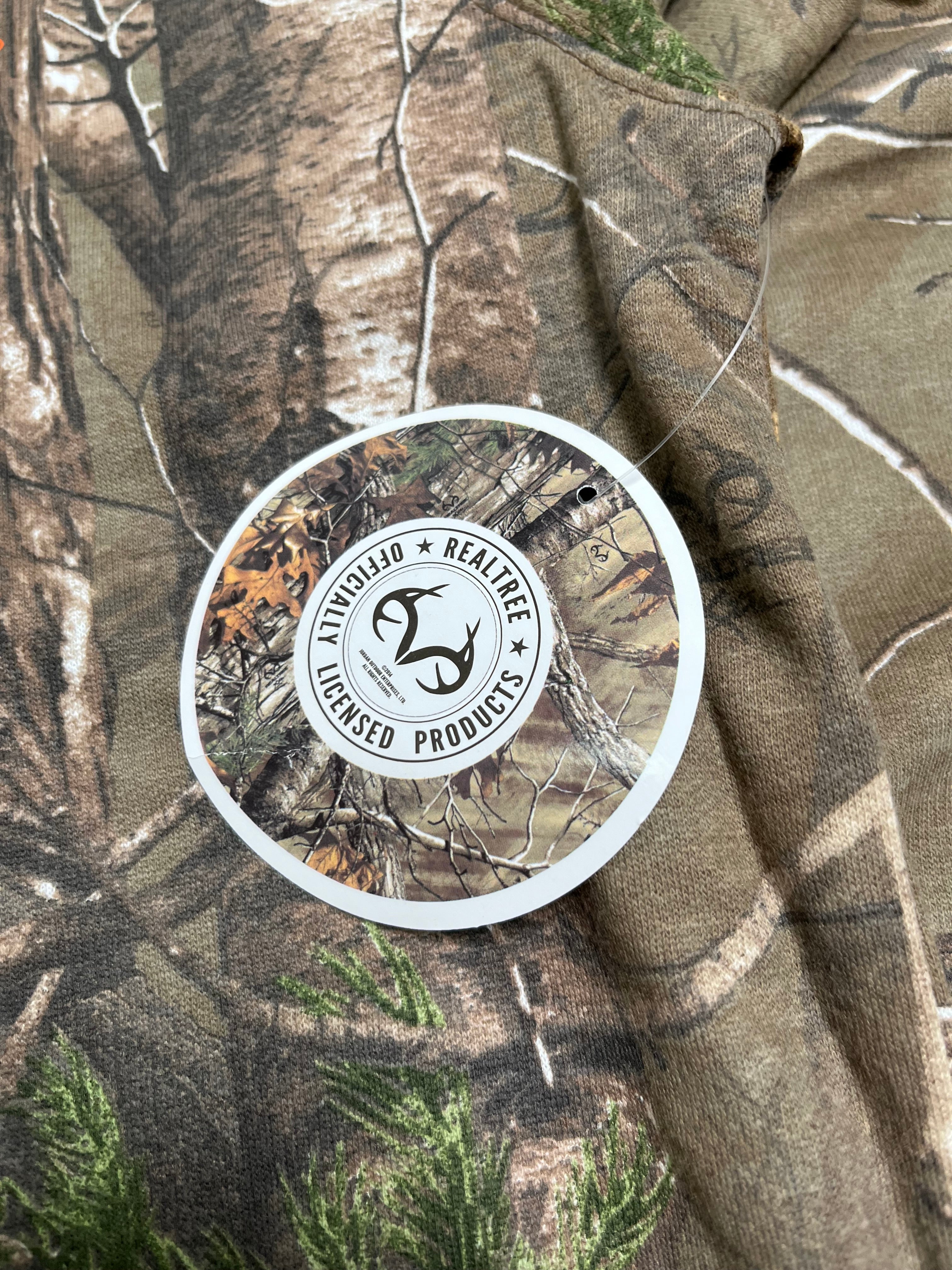 BNWT Realtree Logo Camouflage Hoodie XL