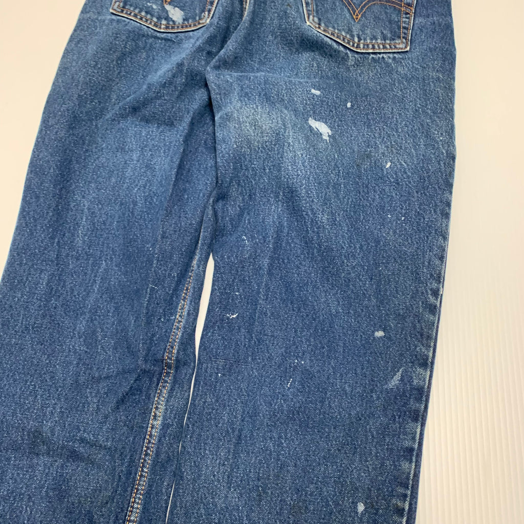 Orange Tab Dark Wash Levi’s Jeans 32
