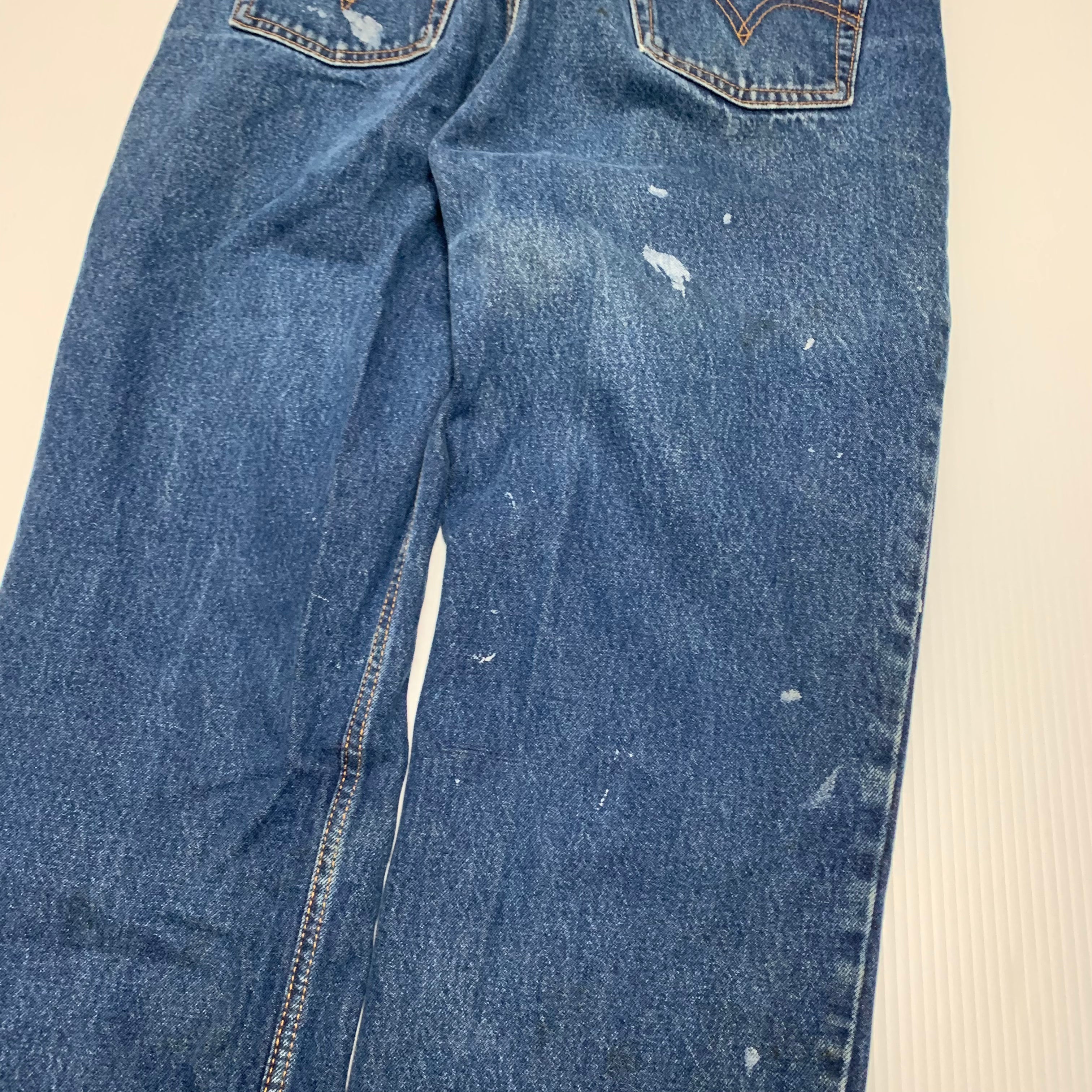 Orange Tab Dark Wash Levi’s Jeans 32