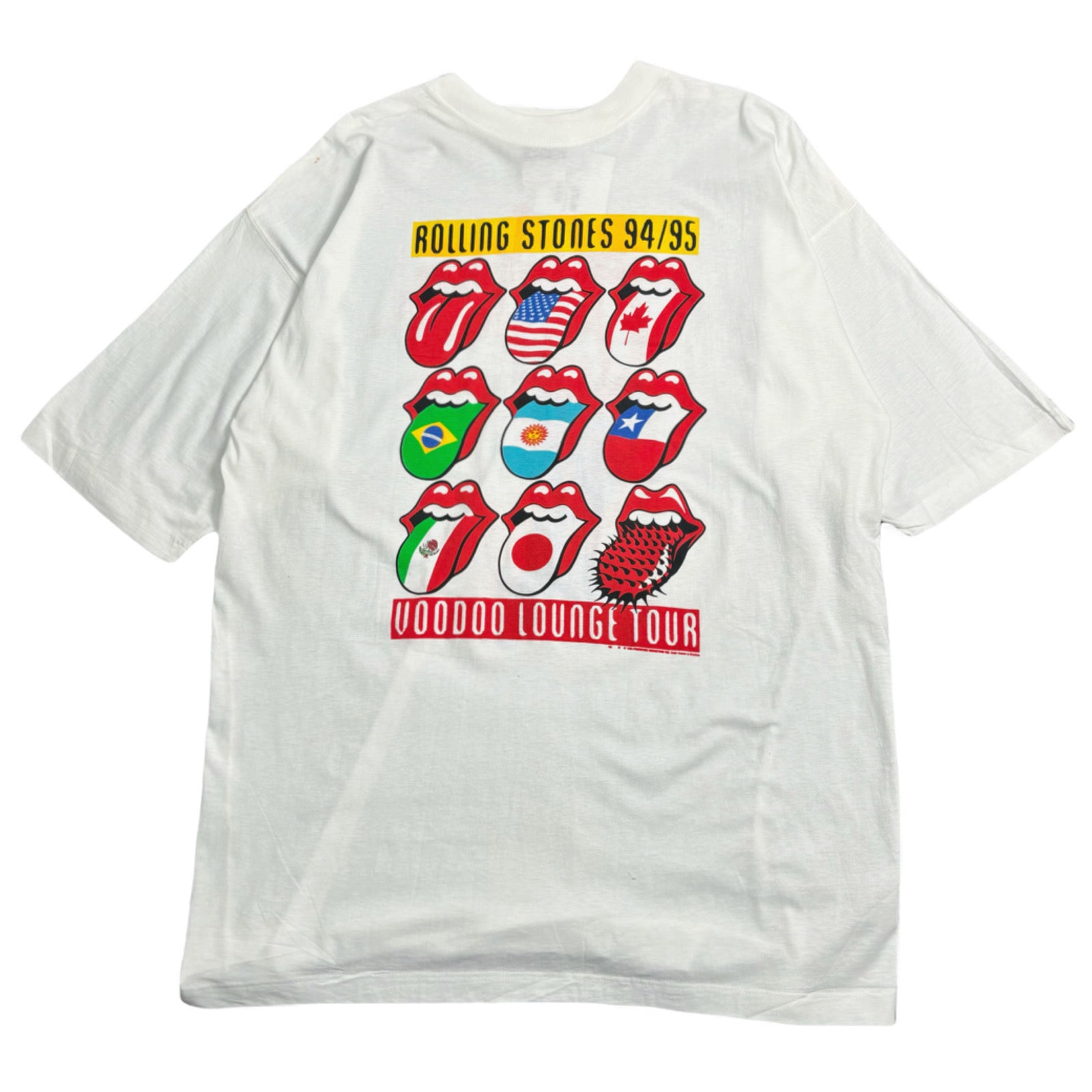 1994 Rolling Stones Voodoo Lounge Tour Tee XL