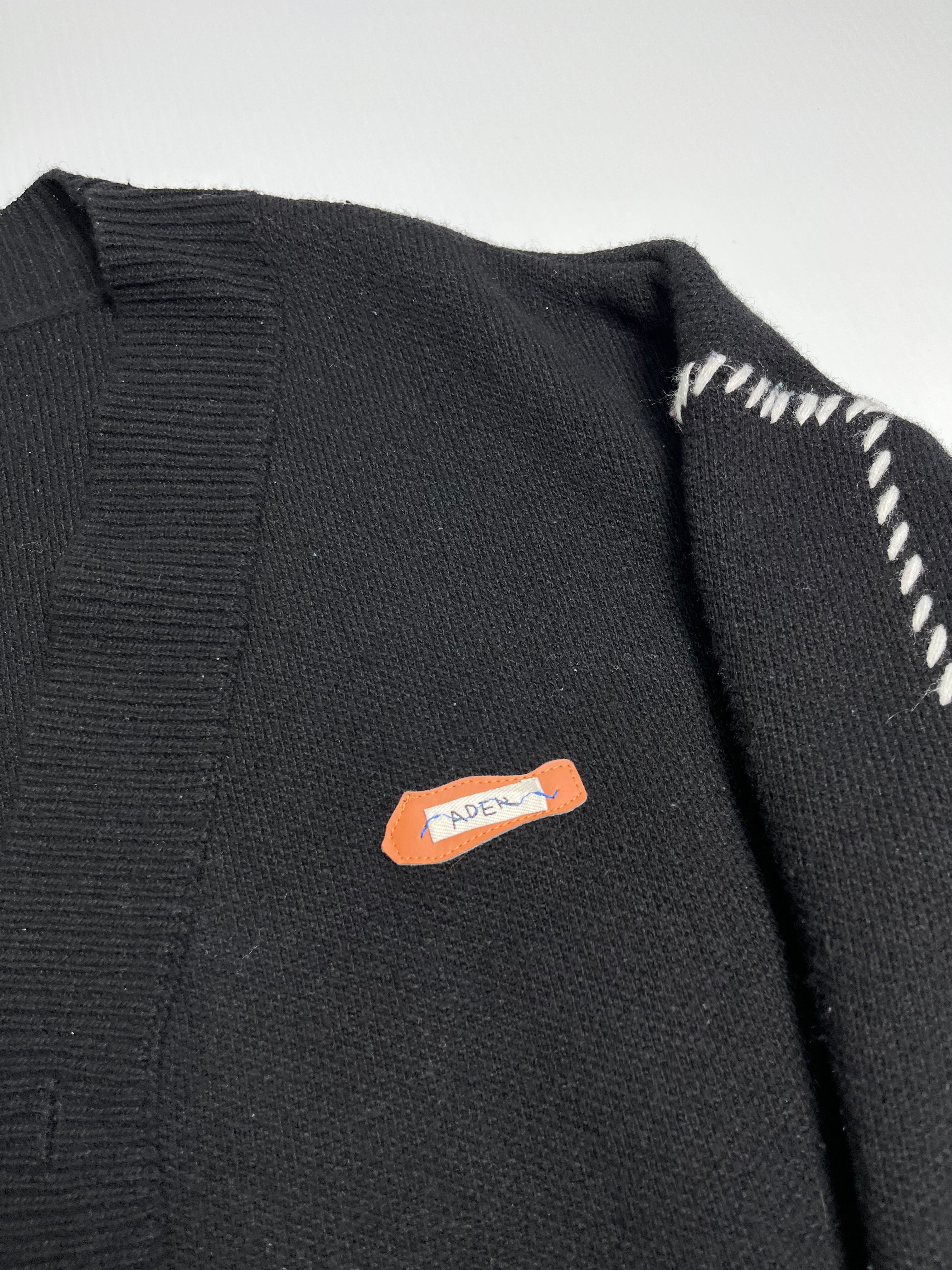Ader Black Cardigan Sweater M