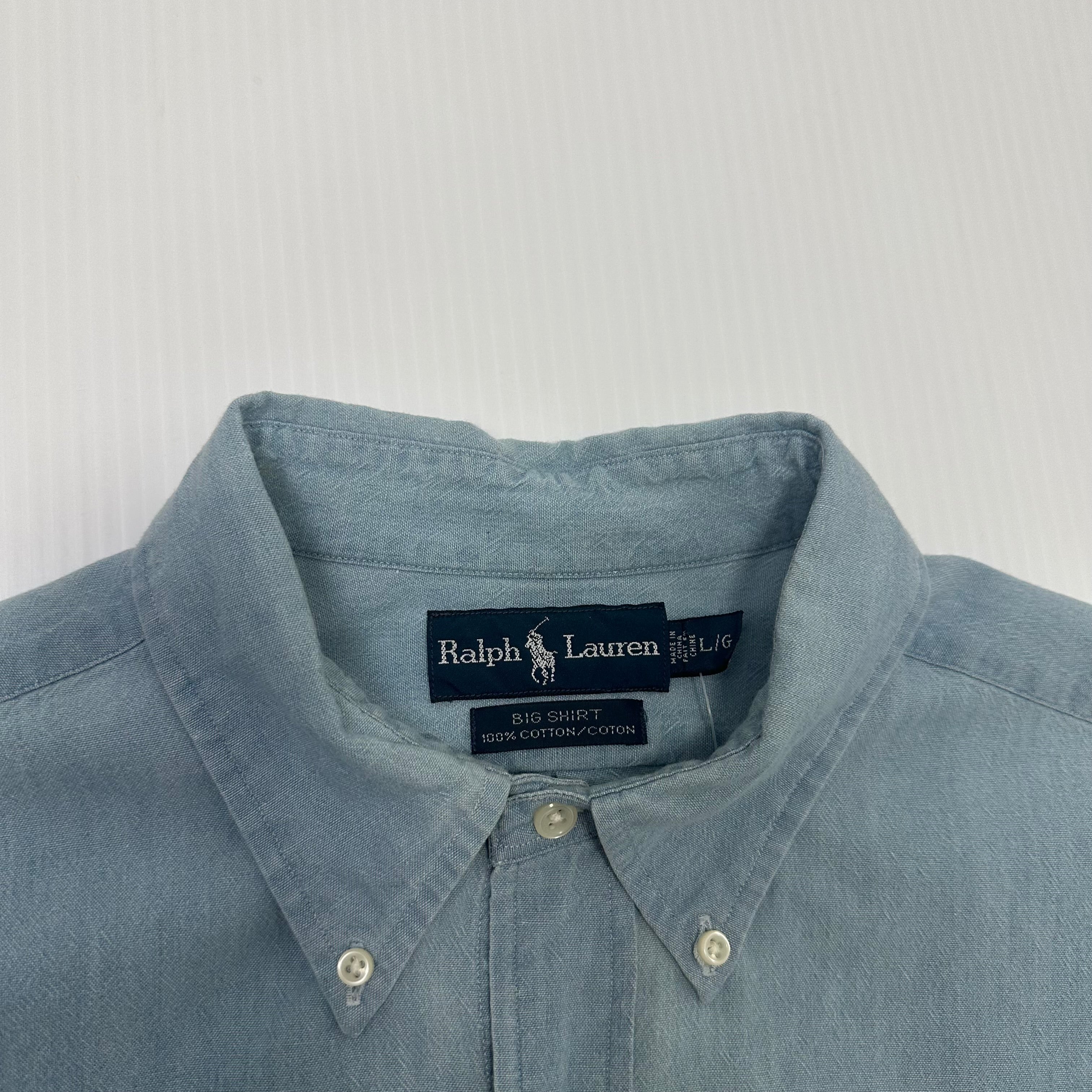 Vintage Polo Ralph Lauren Button Up Shirt L