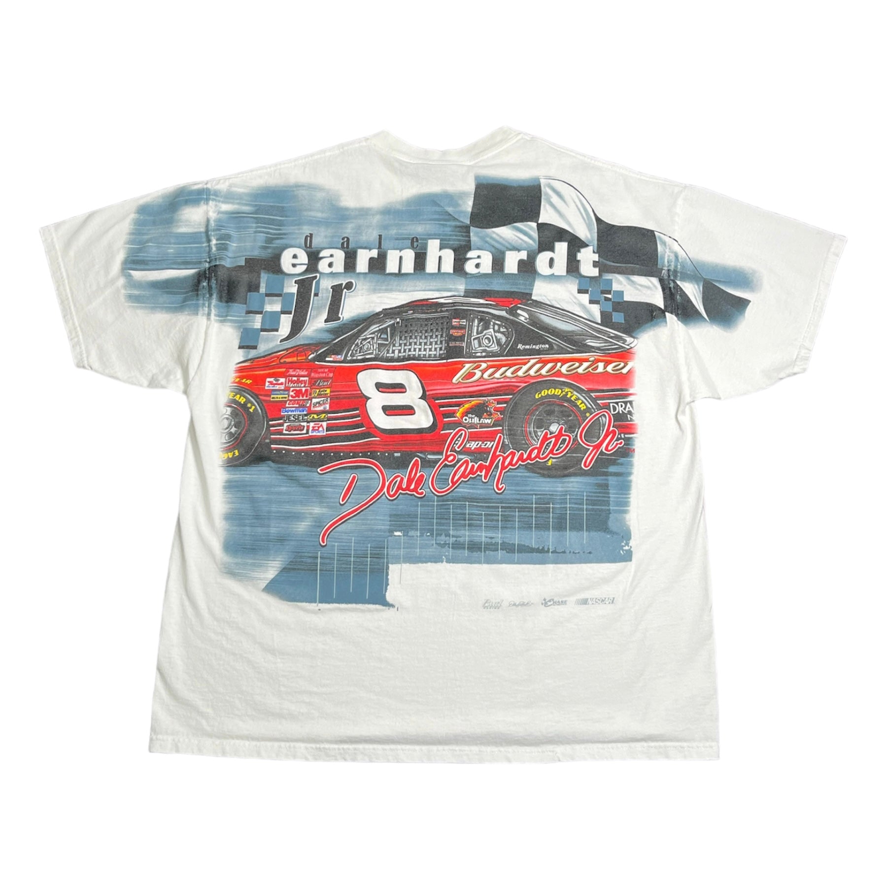 Vintage Dale Earnhardt Jr. AOP NASCAR Tee XL