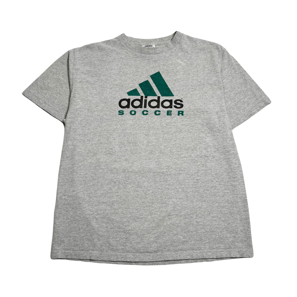 90s Adidas Soccer Graphic Tee XL
