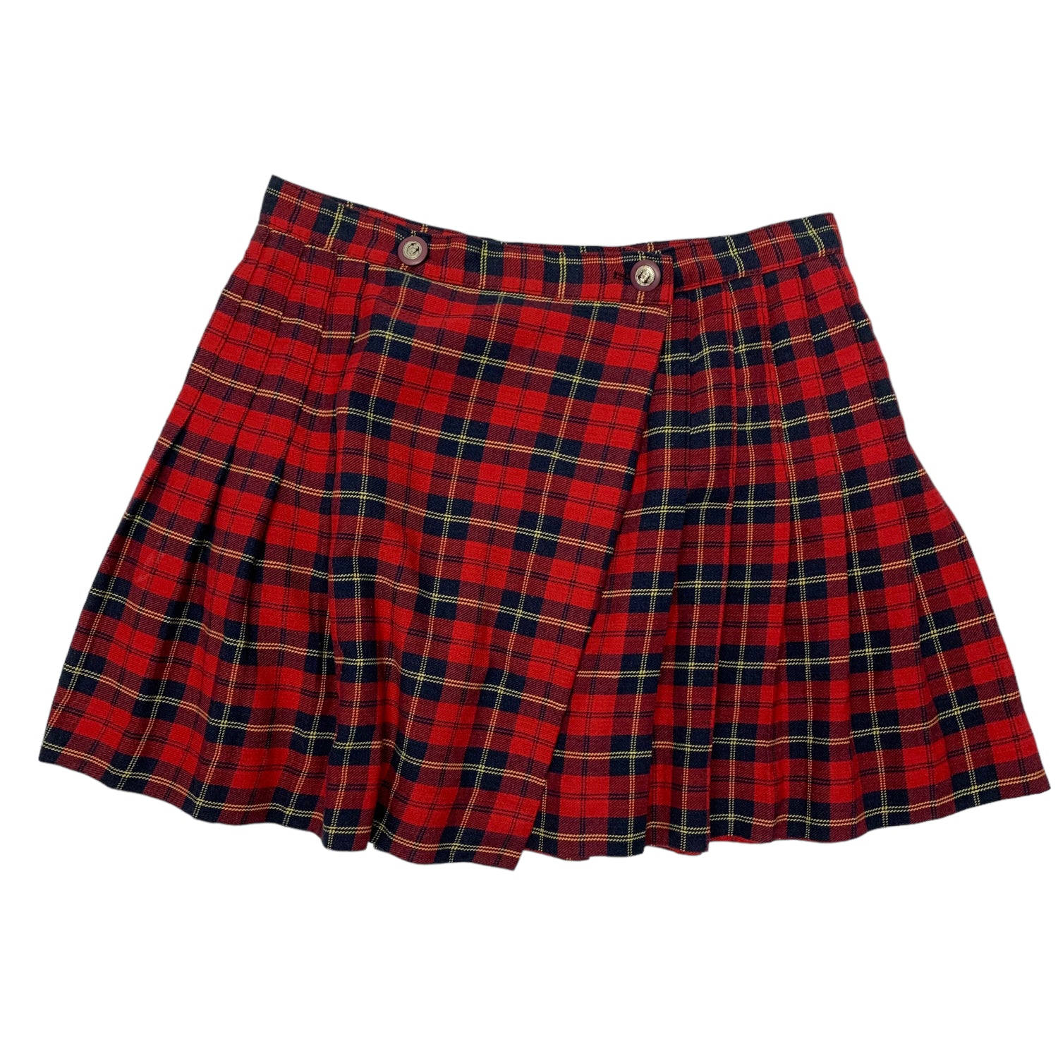 Avi Plaid Skirt 27W