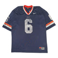 Vintage Nike University of Illinois #6 NCAA Football Jersey L