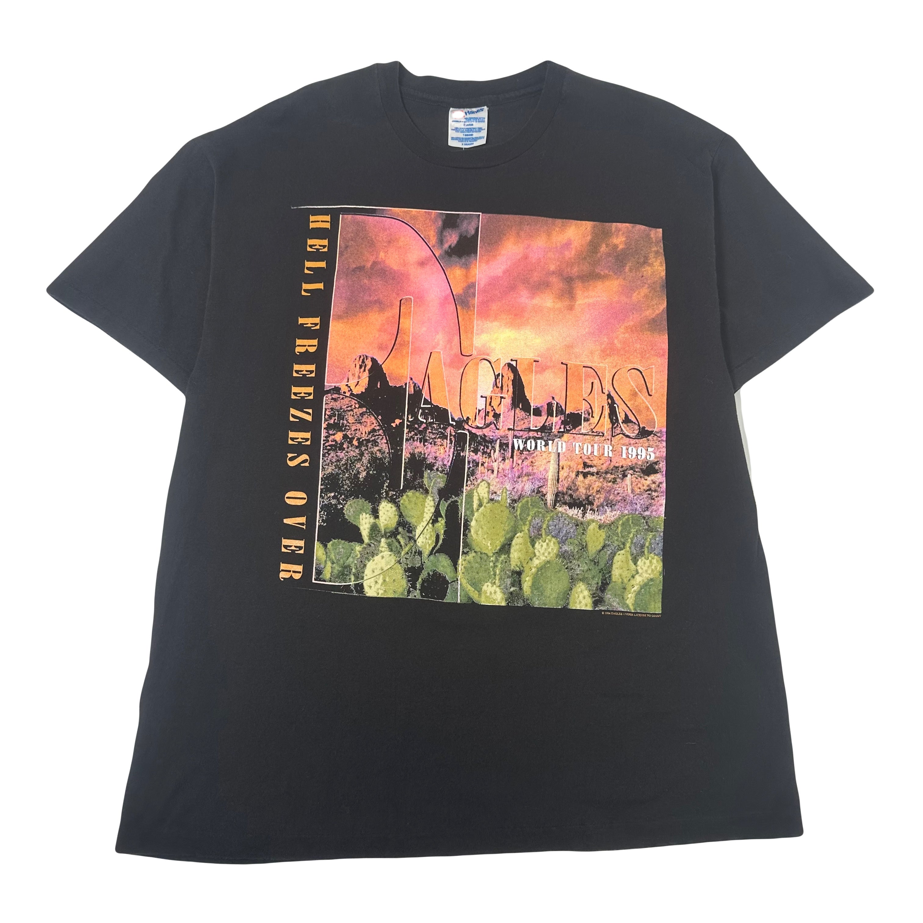 1994 The Eagles Hell Freezes Over Band Tour Tee XL