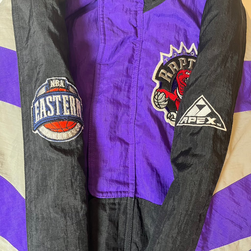 Vintage Apex Toronto Raptors NBA Puffer Jacket S