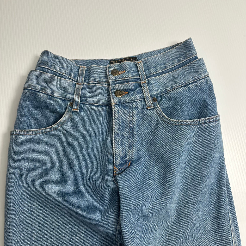 Vintage Fendi Double Waisted Denim 28