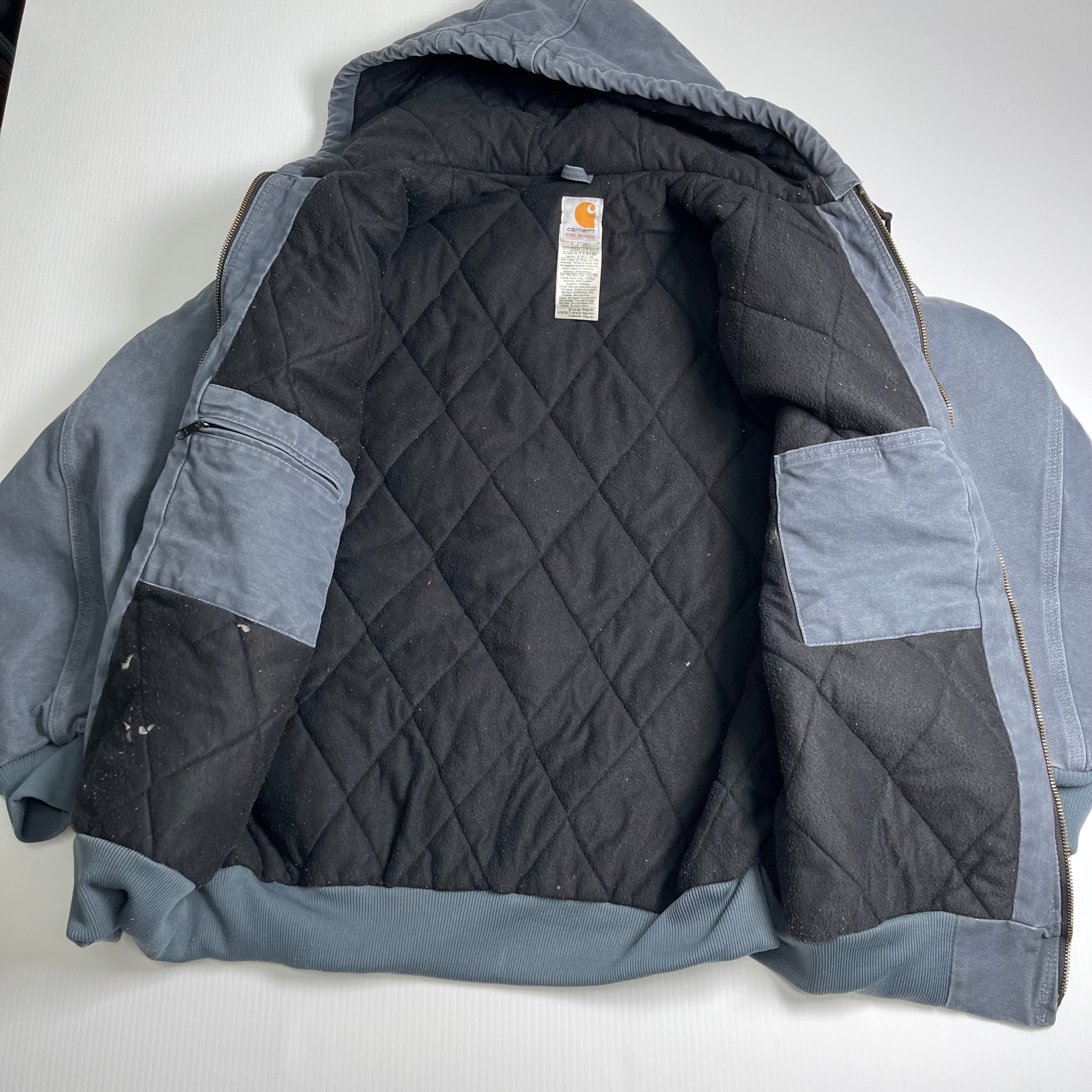 Carhartt Hooded Denim Jacket Women's XL