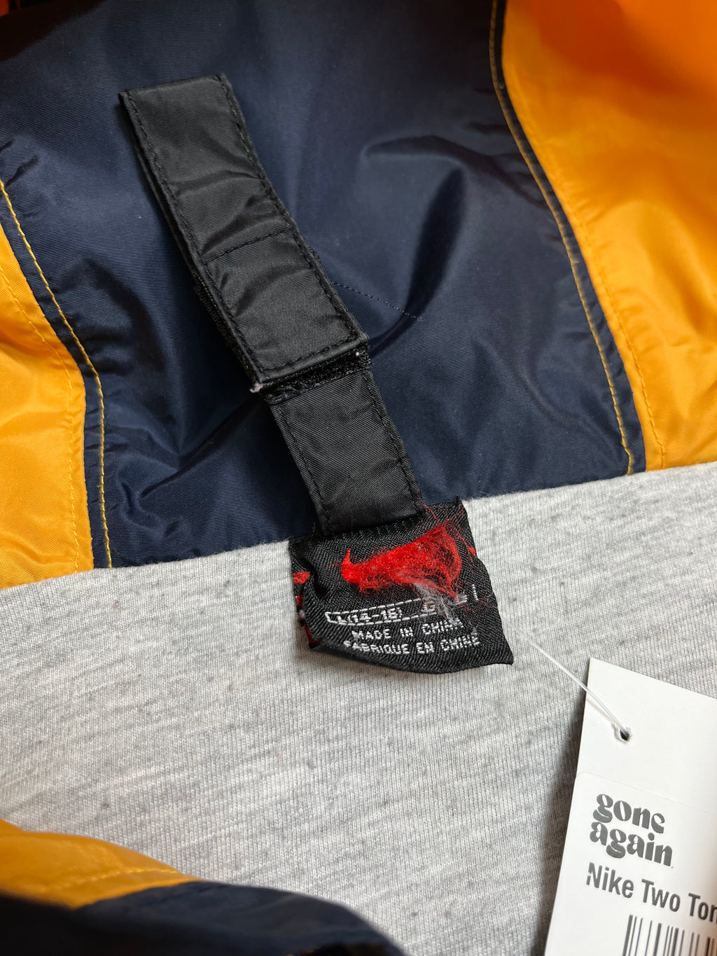 90s Nike Two Tone Rain Jacket Youth L