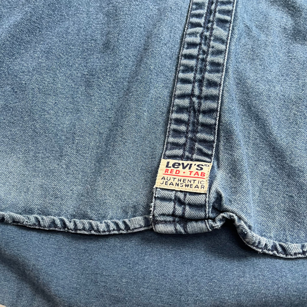 Vintage Levi's Dark Wash Denim Shirt M