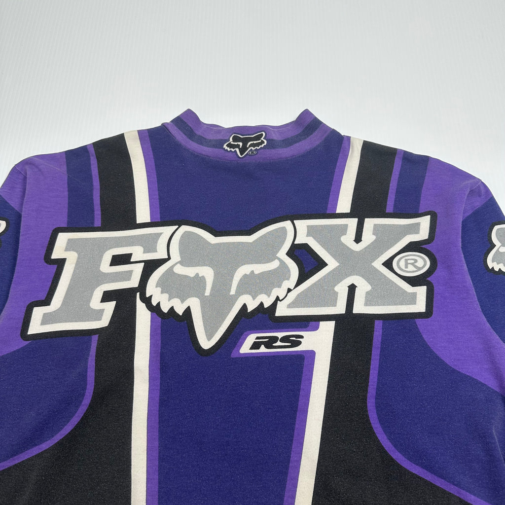 Vintage Fox Performance Racewear Longsleeve L
