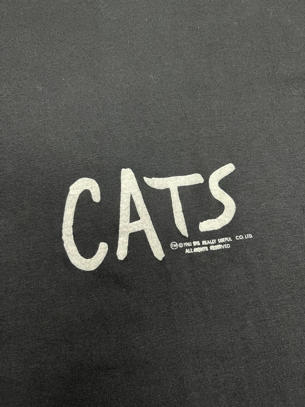 1981 Cats The Musical Tee S