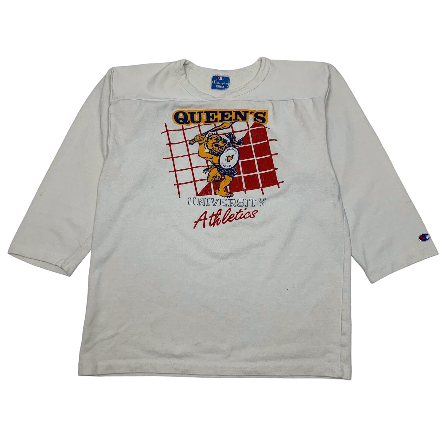 80s Queens University Pullover M
