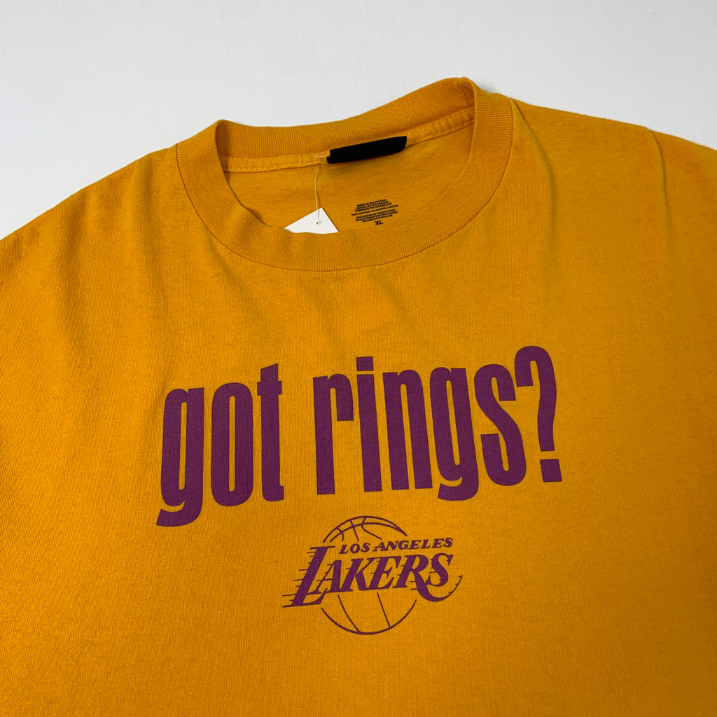 Los Angeles Lakers Got Rings? NBA Graphic Tee XL