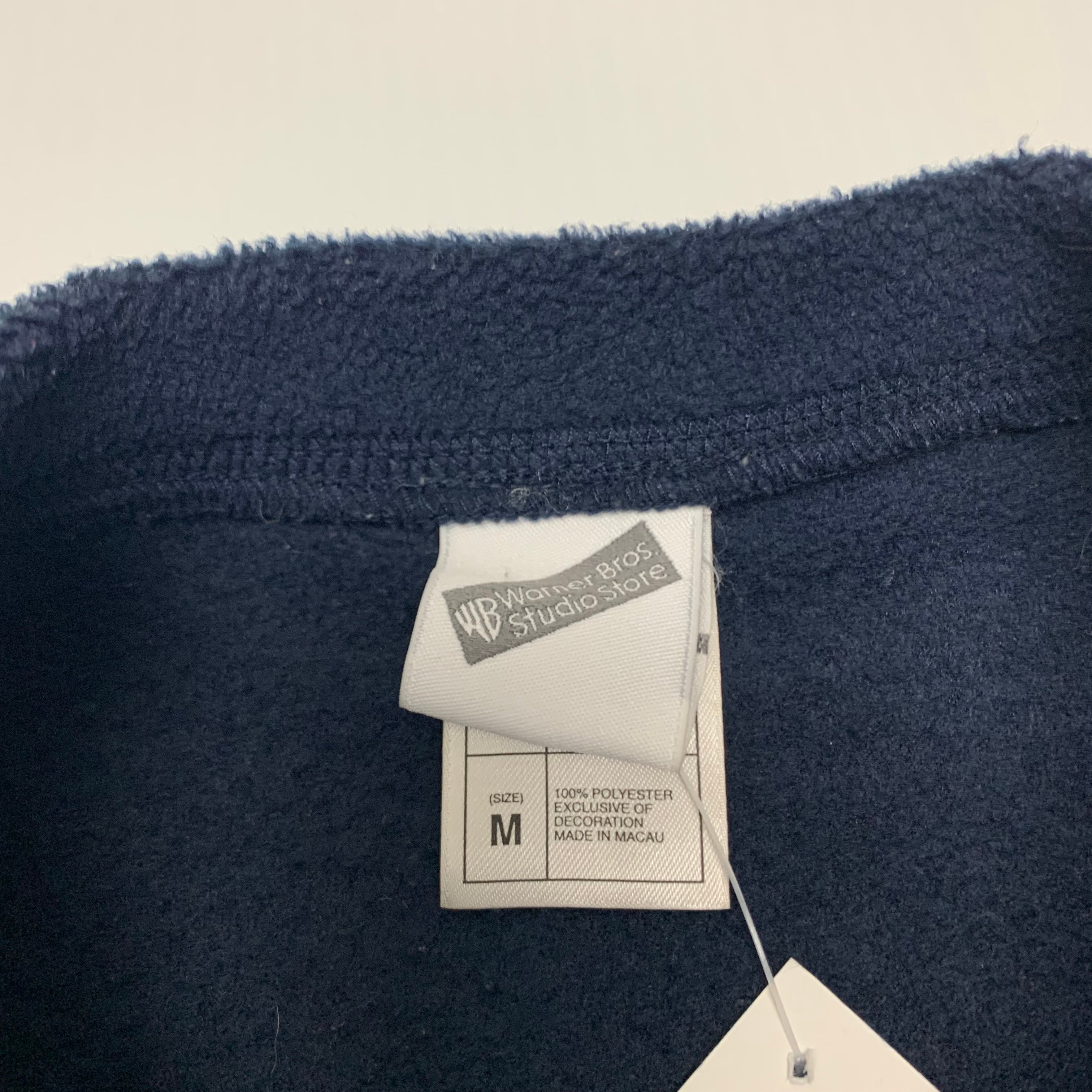 Y2K Fleece Warner Brothers Crewneck M