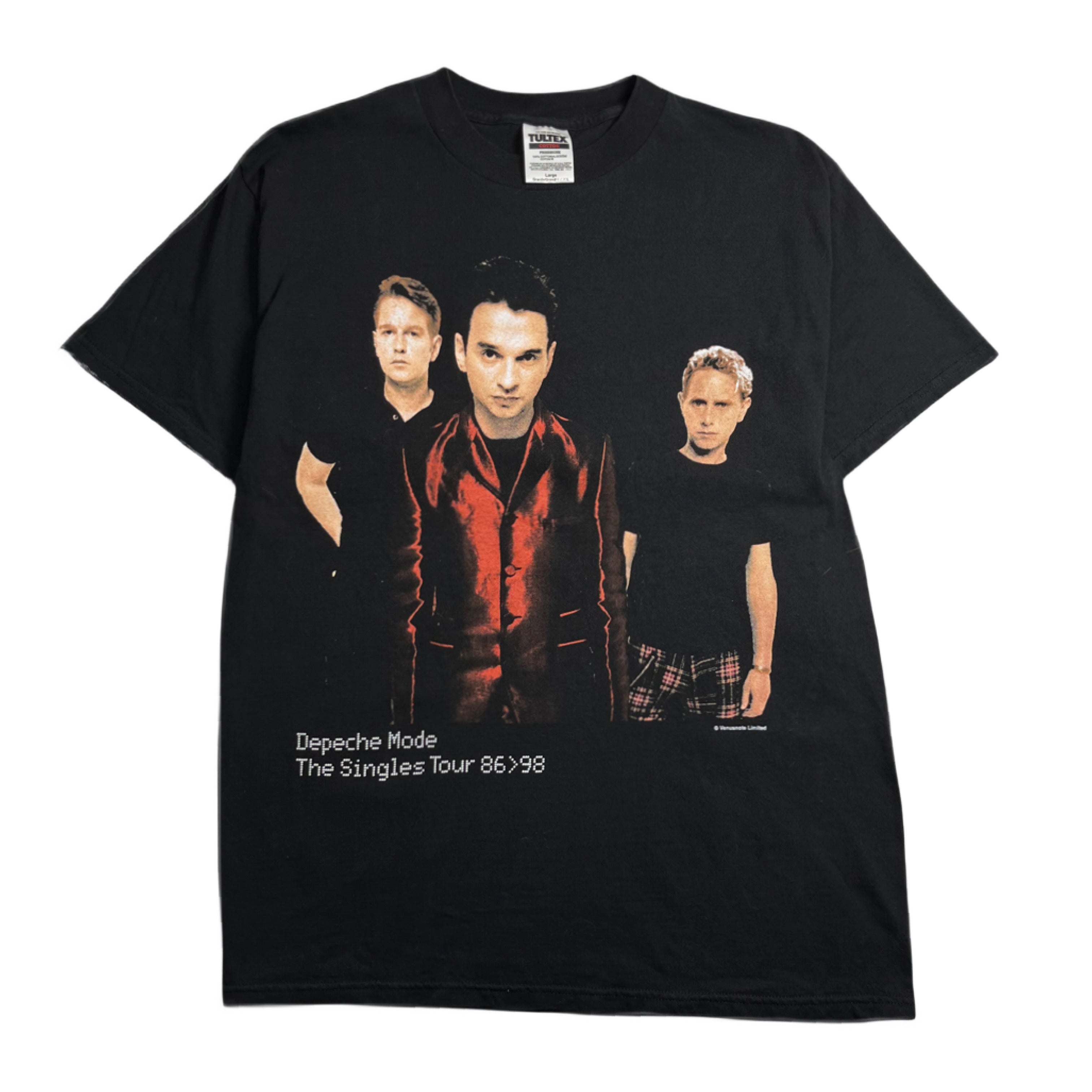 1998 Depeche Mode The Singles Tour Tee L